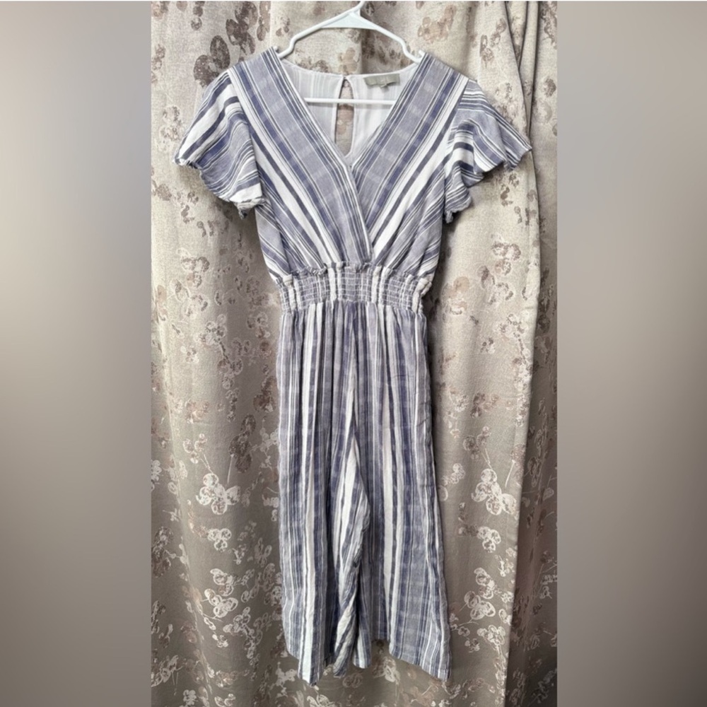 JGee Striped Jumpsuit